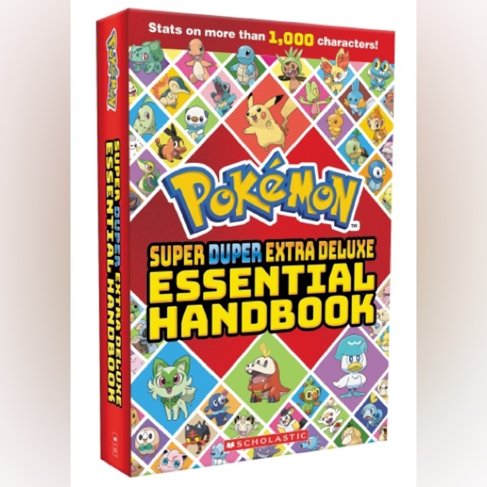 Scholastic Pokémon Handbook with Colorful Characters